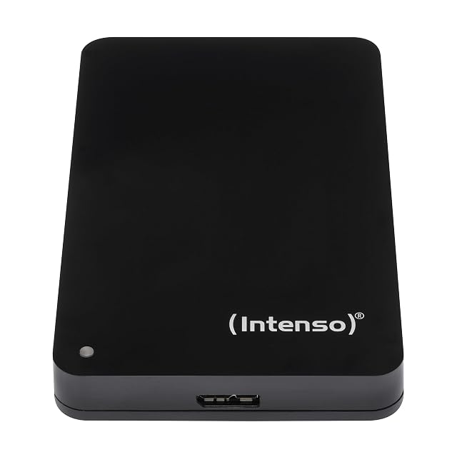 Disco duro externo portátil Intenso de 1 TB y 2,5 pulgadas con conexión USB