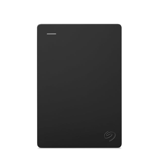 Disco duro externo portátil Seagate de 4 TB con conexión USB 3.0