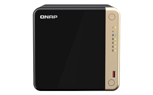 Carcasa NAS QNAP TS-464 de cuatro bahías vendida sin unidades