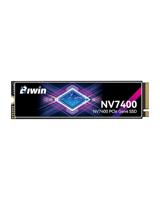 Unidad NVMe M.2 BIWIN Black Opal NV7400 de 1 TB con almohadilla térmica de grafeno