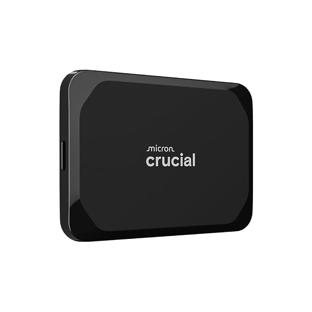 Unidad SSD externa portátil Crucial X9 de 1 TB con conexión USB-C