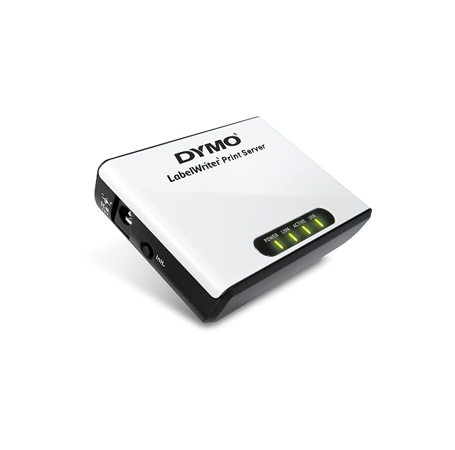 Servidor de impresión DYMO LabelWriter, un pequeño adaptador de red para impresoras de etiquetas