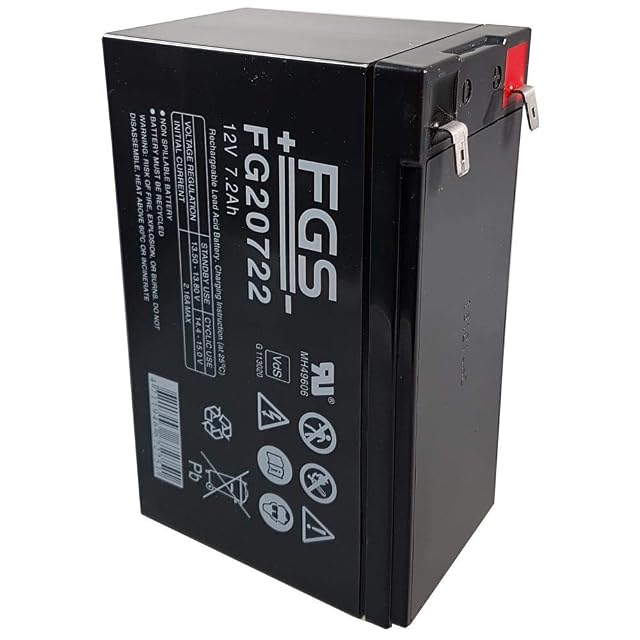 Batería de recambio de plomo sellada Fiamm de 12 V para un APC Back-UPS
