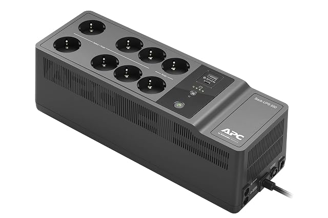 SAI APC Back-UPS BE850G2-GR de 850 VA con ocho tomas Schuko