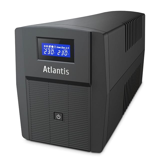 SAI de torre line-interactive Atlantis A03-HP2003 con pantalla LCD