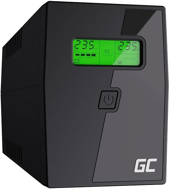 SAI line-interactive Green Cell UPS01LCD con pantalla LCD