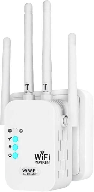 Repetidor inalámbrico de doble banda TVVNHA con cuatro antenas externas orientables